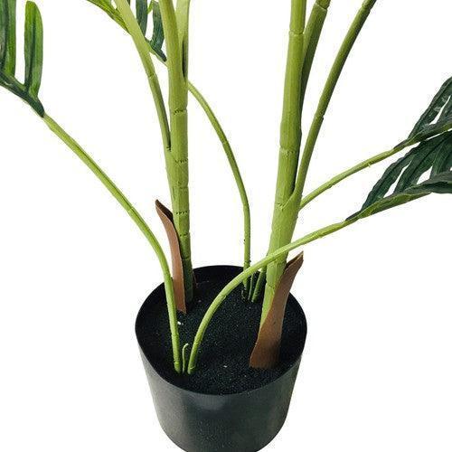 110cm Artificial Palm Tree for Lush Indoor Décor-Ornamental Plant-AfiLiMa Essentials