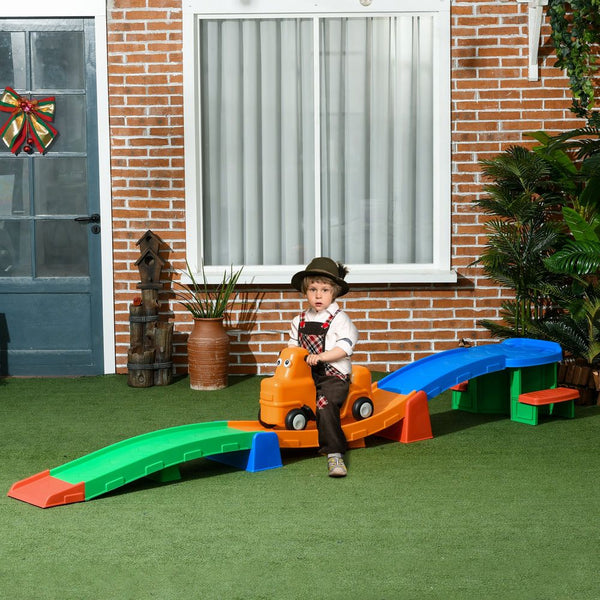 3(m) Up and Down Rollercoaster for Kids w/ Non-Slip Steps, for Ages 2-5 Years-AIYAPLAY-AfiLiMa Essentials