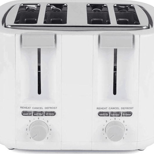 4 Slice Toaster with Adjustable Browning Control-Toaster-AfiLiMa Essentials