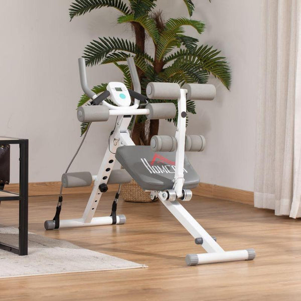 Abdominal Trainer Core Workout Exercise Foldable Adjustable Steel Frame-Exercise Machine-AfiLiMa Essentials