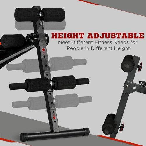 Adjustable Sit Up Bench for Home Gym-Exercise Benches-AfiLiMa Essentials