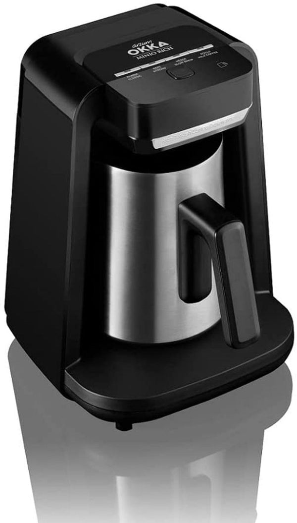 Arzum Okka Rich Automatic Turkish Coffee and Hot Beverage Maker, Black/Chrome-Arzum-AfiLiMa Essentials