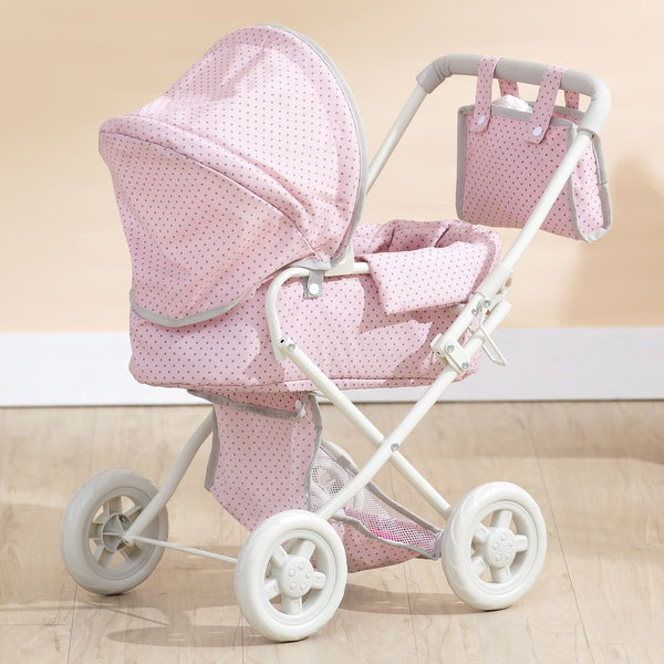 Baby 16" Doll Pram Stroller Buggy Pushchair Toy Gift by Olivia's World-Toy-Olivia's Little World-AfiLiMa Essentials