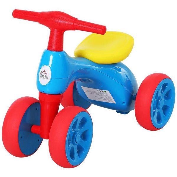 Baby Balance Bike Toddler Safe Training 4 Wheels-Toy-AfiLiMa Essentials