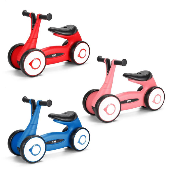 Balance Bike Toddler 4 Wheel Ride Training Bike Toy-Toy-SOKA-AfiLiMa Essentials