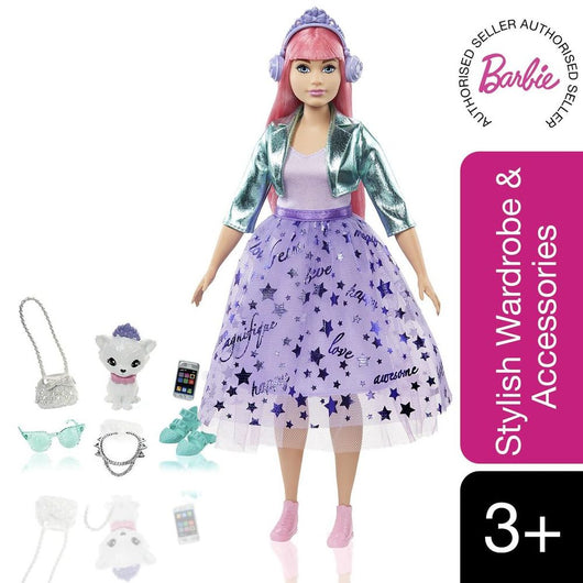 Barbie Princess Adventure Doll Deluxe Princess Daisy Toy For Kids-Barbie-AfiLiMa Essentials