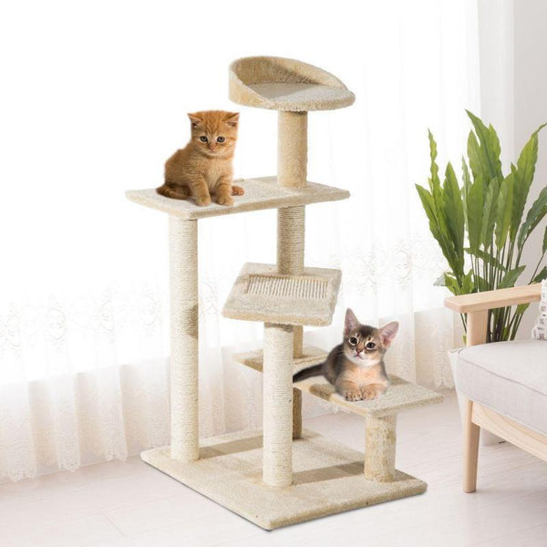 Cat Tree Scratcher Climbing Post Kitten Pets Scratching Furniture Tower-Cat Tree-AfiLiMa Essentials