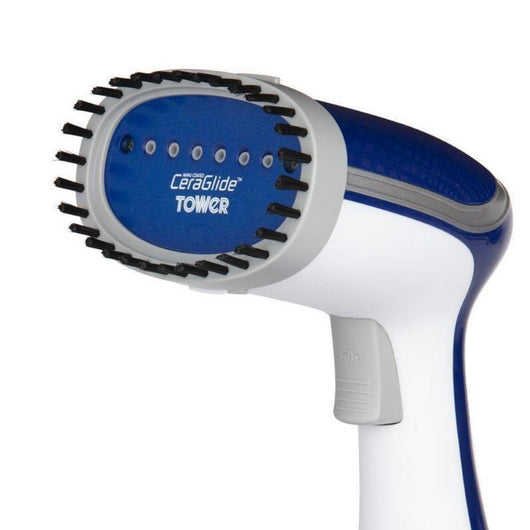 Ceraglide Garment Steamer 1000W Blue and White Clothing Ironing-Garment Steamer-AfiLiMa Essentials