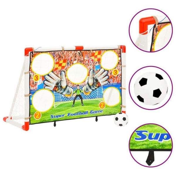 Children Football Goal Set with Goal Wall-Toy-AfiLiMa Essentials