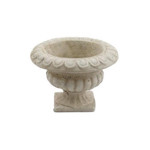 Classic Low Urn Planter for Elegant Outdoor Decor-Planter-AfiLiMa Essentials