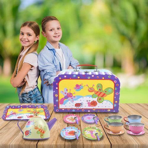 Classic Tea Set Toy: Imaginative Play for Kids-Toy-AfiLiMa Essentials