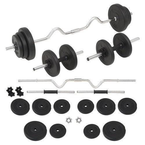 Complete Barbell and Dumbbell Set for Strength Training-Dumbbells-AfiLiMa Essentials