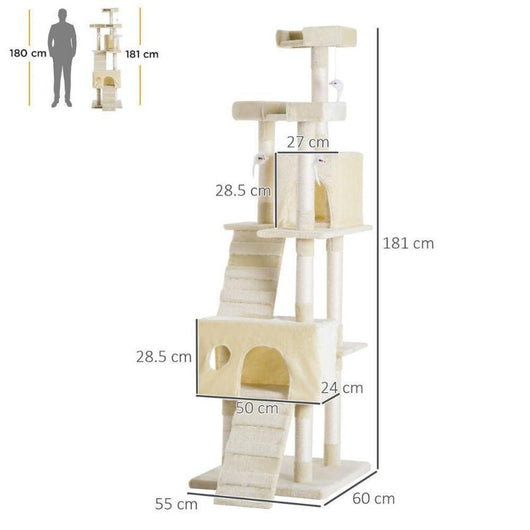 Condo Furniture Scratcher Post Pet Cat Tree-Cat Tree-AfiLiMa Essentials