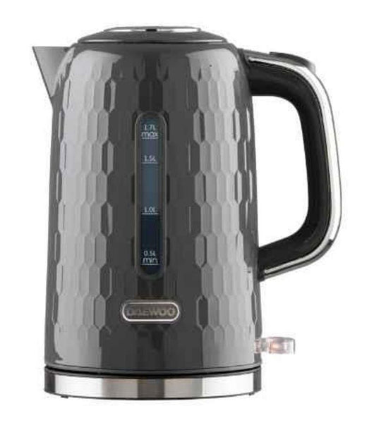 Daewoo 1.7L Honeycomb Design Electric Kettle with Rapid Boil Function-Kettle-AfiLiMa Essentials