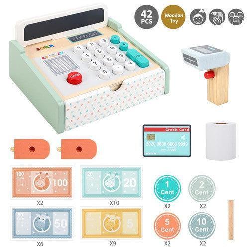 Deluxe Kids Cash Register Play-set-Toy-AfiLiMa Essentials