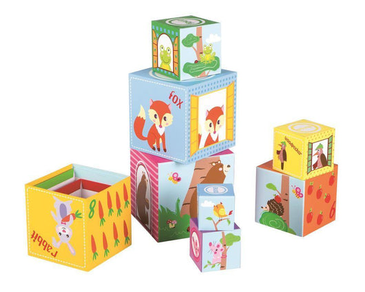 Educational Stacking Cubes: A Fun Learning Toy for Early Development-Toy-AfiLiMa Essentials