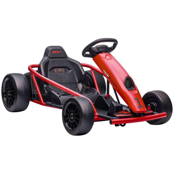 Electric Go Kart for Kids with Music, Horn Honking, Slow Start-Toy-AfiLiMa Essentials