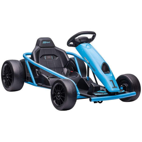 Electric Go Kart for Kids with Music, Horn Honking, Slow Start-Toy-AfiLiMa Essentials