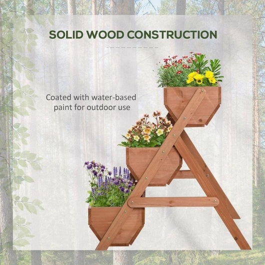 Elevated Wooden Planter Box Kit for Raised Garden Beds-Planter Box-AfiLiMa Essentials