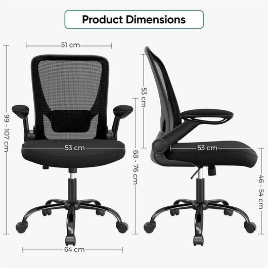 Ergonomic Adjustable Drafting Chair with Foot Ring and Lumbar Support-Office Chair-AfiLiMa Essentials