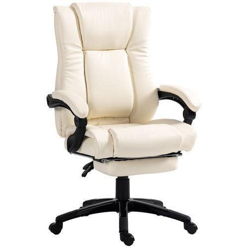 Executive Home Office Chair High Back Recliner, with Foot Rest-Office Chair-AfiLiMa Essentials