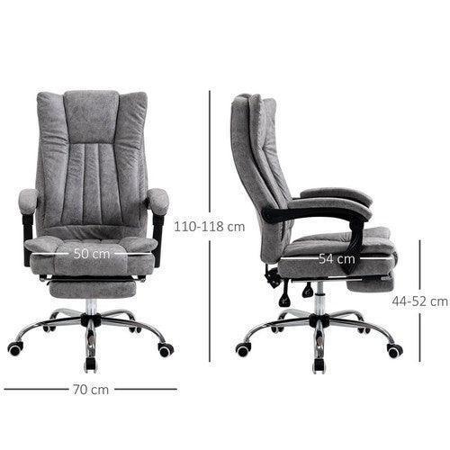 Executive Office Chair with Arm, Footrest-Office Chairs-AfiLiMa Essentials