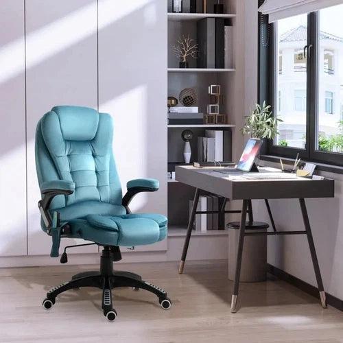 Executive Reclining Chair with Heating Massage-Office Chair-AfiLiMa Essentials