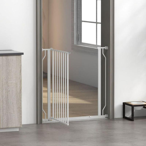 Extra-Wide Dog Gate for Stairs and Doorways-Gate Safety Barrier-AfiLiMa Essentials