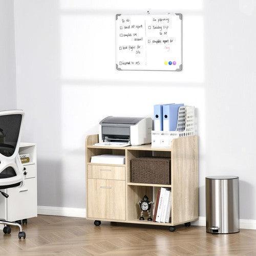 Filing Cabinet Mobile Printer Stand-Storage Shelf-AfiLiMa Essentials