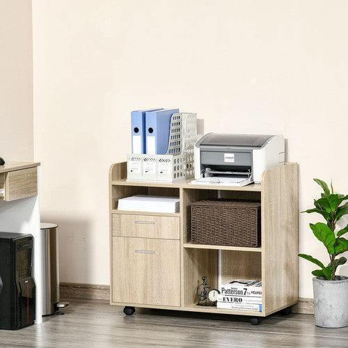 Filing Cabinet Mobile Printer Stand-Storage Shelf-AfiLiMa Essentials