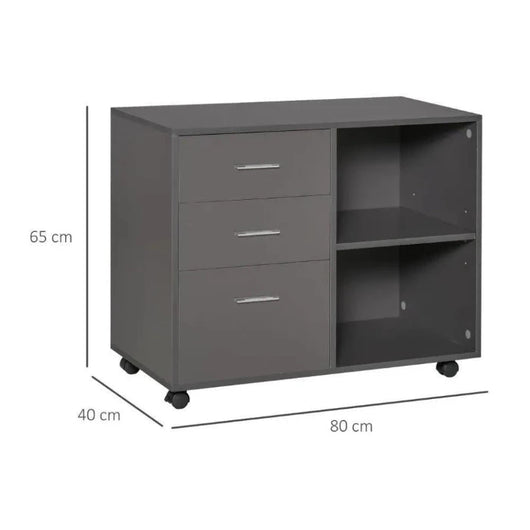 Freestanding Storage Cabinet with Shelves-Cabinets & Storage-AfiLiMa Essentials