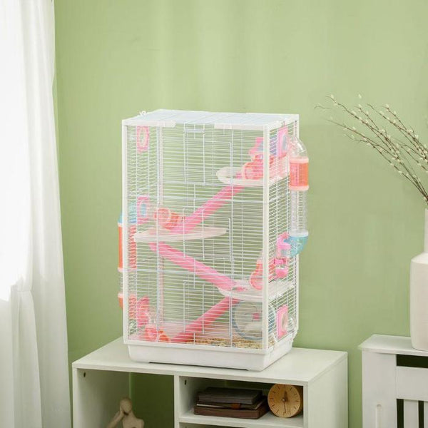 Gerbilarium Cage with Removable Bottom for Easy Cleaning and Comfort-Small Animal Gage-AfiLiMa Essentials