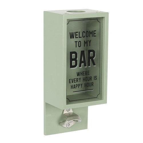 Green Garden Bar Bottle Opener Plaque-Bottle Openers-AfiLiMa Essentials