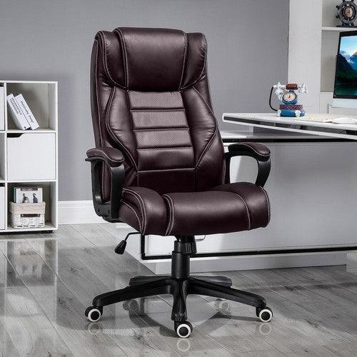 High Back Ergonomic Massage Office Chair with Adjustable Lumbar Support-Office Chair-AfiLiMa Essentials