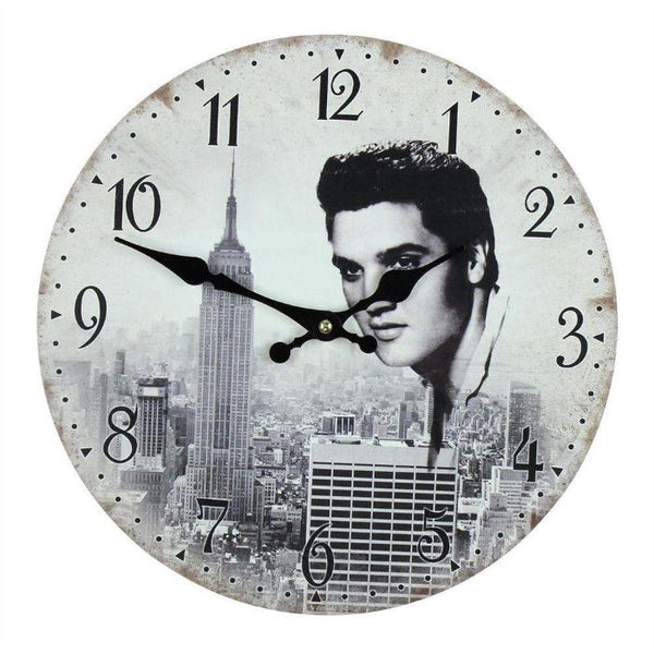 Hometime Elvis Iconic Collection Wall Clock-Clock-AfiLiMa Essentials