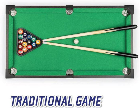 Indoor Tabletop Game: Power Play Kids Pool Billiard Snooker-Snooker Indoor Table-AfiLiMa Essentials