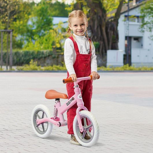 Kid Balance Bike Children Bicycle Adjustable Seat 2-5 Years No Pedal-Balance Bike-HOMCOM-AfiLiMa Essentials