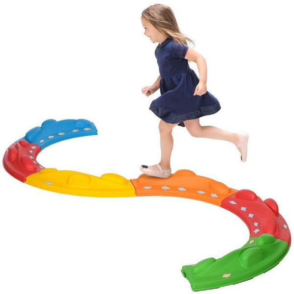 Kids Balance Beam & Stepping Stones Obstacle Course for Indoor/Outdoor Play-Toy-AfiLiMa Essentials