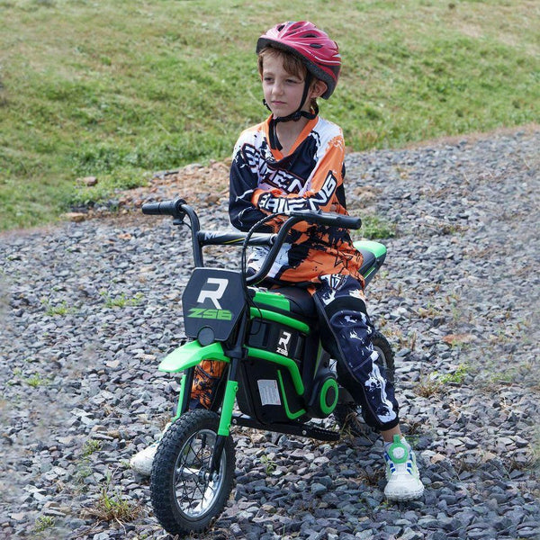 Kids Electric Motorcycle with Twist Grip Throttle, Sound Effects & Horn-Toy-AfiLiMa Essentials