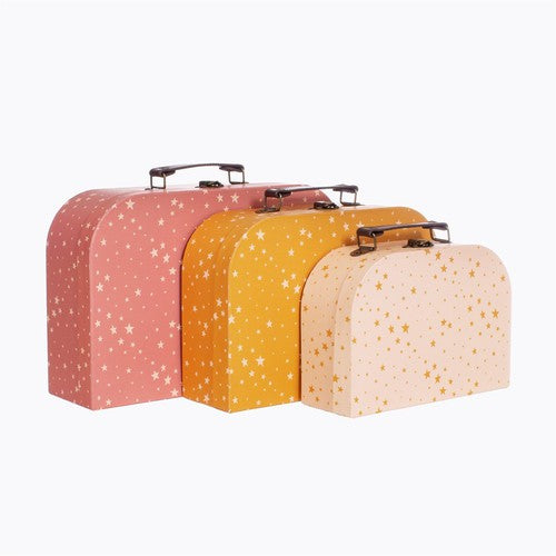 Little Stars Suitcases - Set of 3-Suitcases-Geko-AfiLiMa Essentials