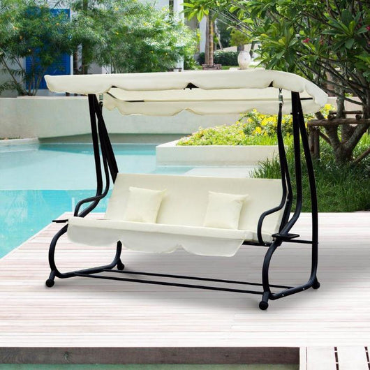 Luxury Outdoor Garden Swing Chair-Swing Chair-AfiLiMa Essentials