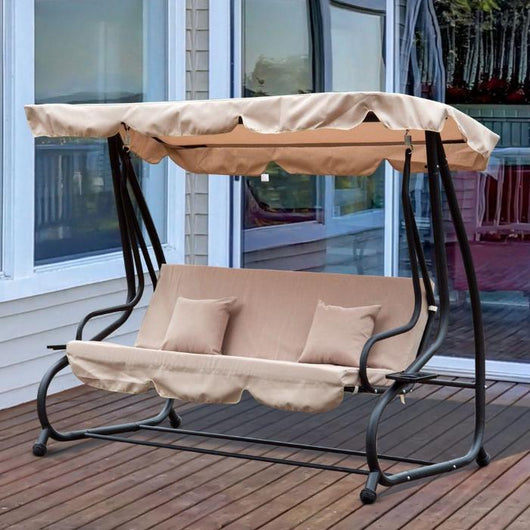 Luxury Outdoor Garden Swing Chair-Swing Chair-AfiLiMa Essentials