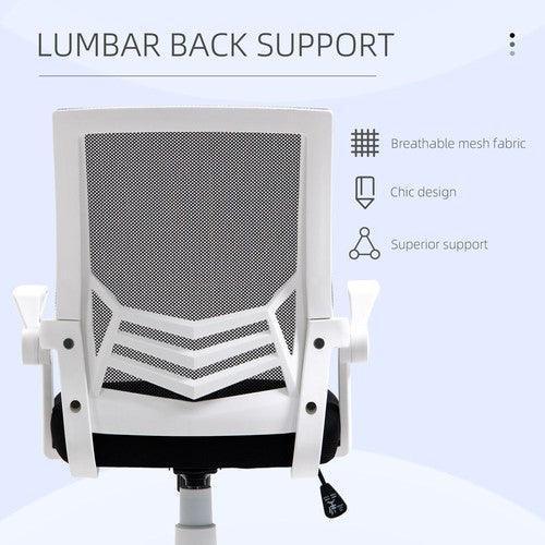 Mesh Swivel Office Chair with Lumbar Support-Office Chairs-AfiLiMa Essentials