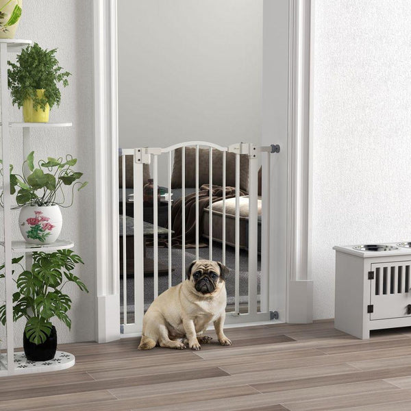 Metal Pet Safety Barrier Gate with Automatic Closing Feature-Gate Safety Barrier-AfiLiMa Essentials