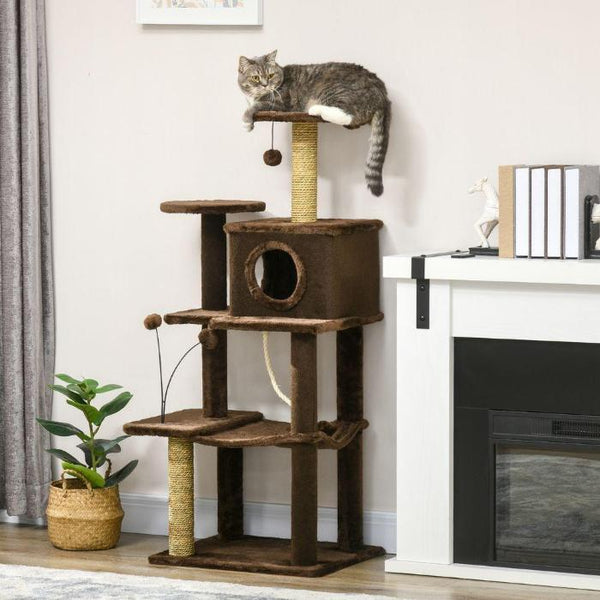 Modern Cat Tree with Scratching Post-Cat Tree-AfiLiMa Essentials