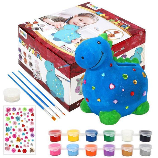 Money Bank Arts and Crafts DIY Creative Activity Set-Toy-AfiLiMa Essentials