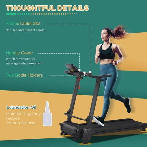 Motorise Treadmill with MP3 & USB Player and 5 Preset Programs-Treadmills-AfiLiMa Essentials