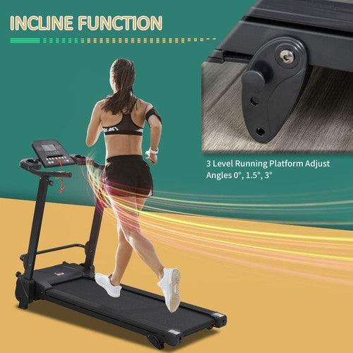 Motorise Treadmill with MP3 & USB Player and 5 Preset Programs-Treadmills-AfiLiMa Essentials