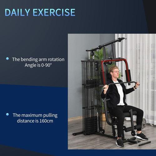 Multifunction Fitness Strength Machine, Home Gym-Exercise Machine-AfiLiMa Essentials