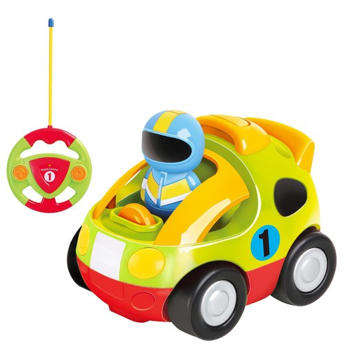 My First Remote Controlled Car for Toddlers with Light and Sound - Green-Toy-SOKA-AfiLiMa Essentials